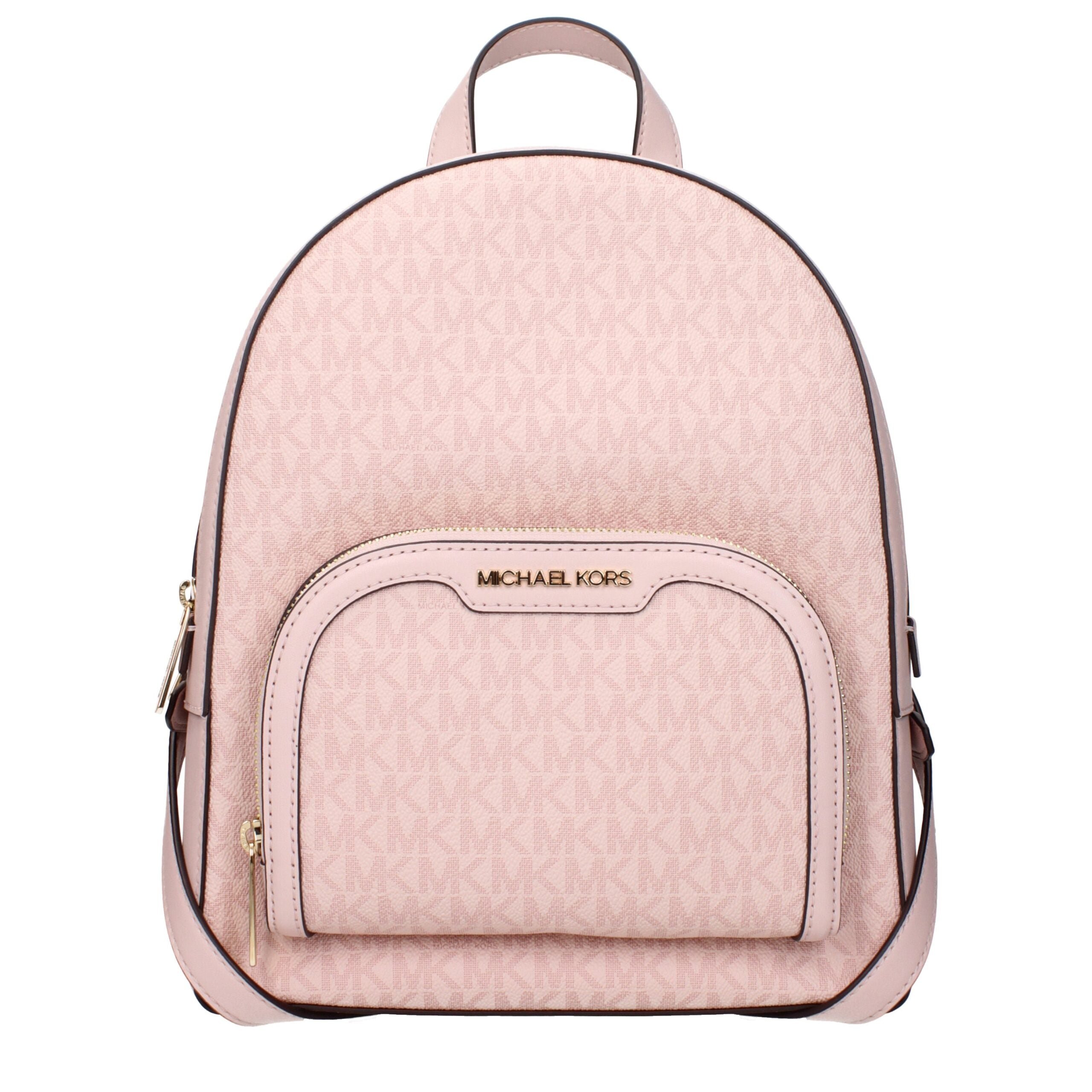 Michael Kors Pink Fabric Backpacks